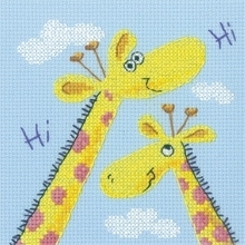 Heritage Crafts # 1183 Karen Carter, Girafes